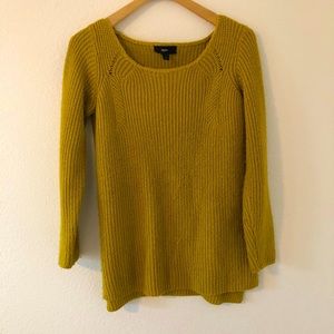 ⭐️chartreuse knit sweater
